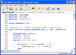 Text Hawk displaying line numbers